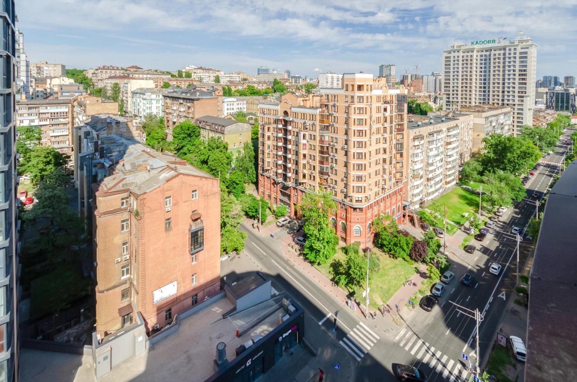 Petrovdom Inn Rc Diplomat Hall -The Smart Hotel Apartment Panoramic City View I Kiev Eksteriør billede